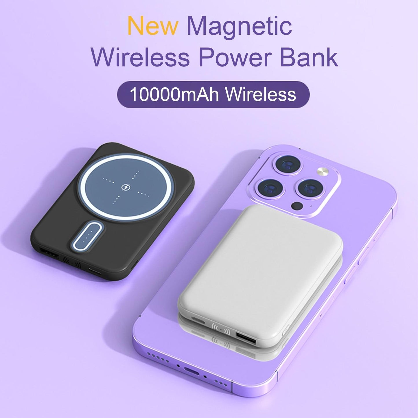 Magnetic Power Bank (iPhone style)